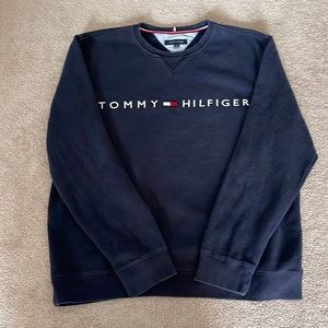 Tommy Hilfiger Crewneck Size XL Navy Blue